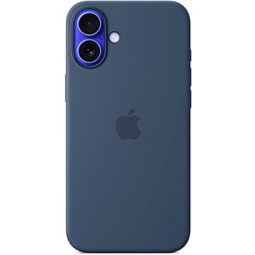 

Apple Silikonový kryt s MagSafe na iPhone 16 Plus denimový