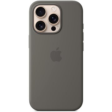 

Apple Silikonový kryt s MagSafe na iPhone 16 Pro skálově šedý