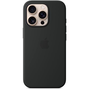 

Apple Silikonový kryt s MagSafe na iPhone 16 Pro černý