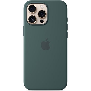 

Apple Silikonový kryt s MagSafe na iPhone 16 Pro Max jezerně zelený
