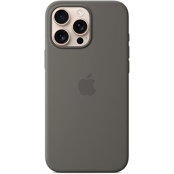 

Apple Silikonový kryt s MagSafe na iPhone 16 Pro Max skálově šedý