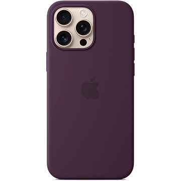 

Apple Silikonový kryt s MagSafe na iPhone 16 Pro Max švestkový