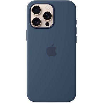 

Apple Silikonový kryt s MagSafe na iPhone 16 Pro Max denimový