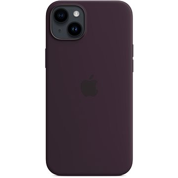 

Apple iPhone 14 Plus Silikonový kryt s MagSafe bezinkově fialový