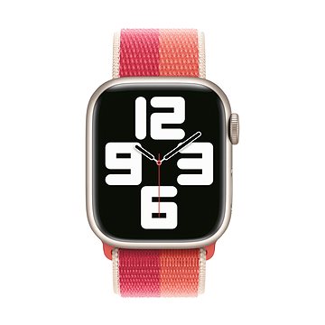 Apple Watch 41mm nektarinkový/pivoňkový provlékací sportovní řemínek - Řemínek