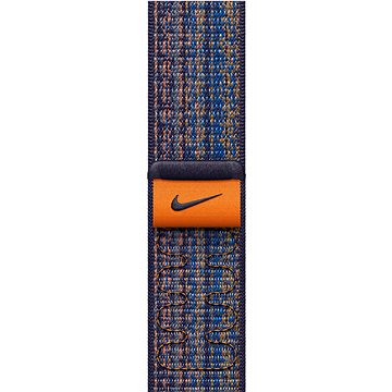 

Apple Watch 41mm Game Royal/oranžový provlékací sportovní řemínek Nike