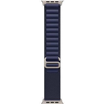 

Apple Watch 49mm námořnicky modrý Alpský tah - Large - provedení z přírodního titanu