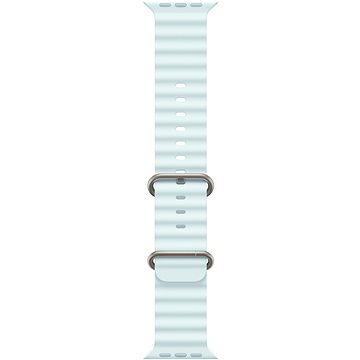 

Apple Watch 49mm ledově modrý Oceánský řemínek - provedení z přírodního titanu