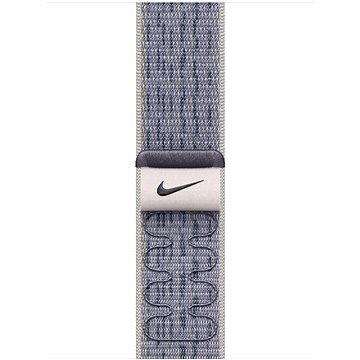 

Apple Watch 42mm šedo-modrý provlékací sportovní řemínek Nike