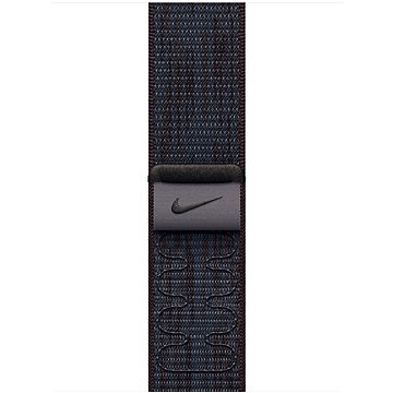 

Apple Watch 42mm černo-modrý provlékací sportovní řemínek Nike