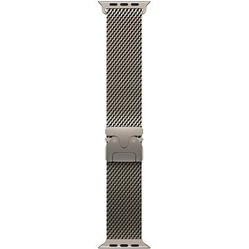 

Apple Watch 49mm milánský tah z přírodního titanu - Small