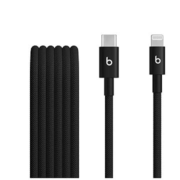 

Apple Beats USB-C to Lightning Woven Cable (1.5m) - Bolt Black