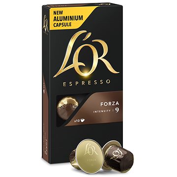 

L'OR Espresso Forza 10ks hliníkových kapslí