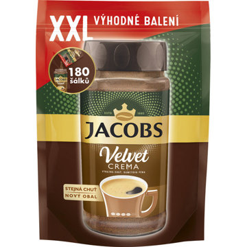 

JACOBS Velvet Crema XXL Refill, instantní, 300g