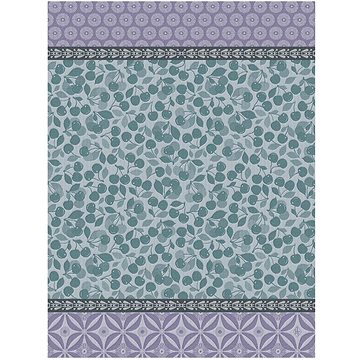 

Le Jacquard Francais Cerises Utěrka 80 × 60 cm modrá