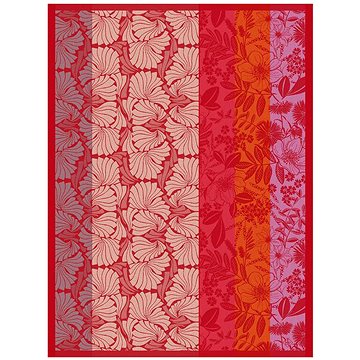 

Le Jacquard Francais Cottage Utěrka 80 × 60 cm růžová