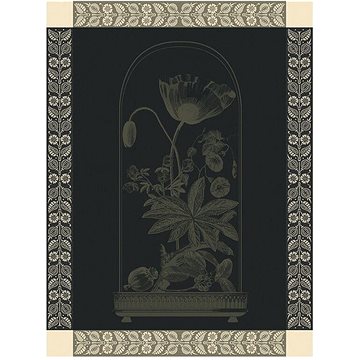

Le Jacquard Francais Curiosites Florales Utěrka 80 × 60 cm zelená