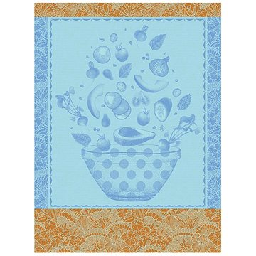 

Le Jacquard Francais Salade D'été Utěrka 80 × 60 cm modrá