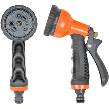 

J.A.D. TOOLS Zavlažovací pistole MacHOOK kovová, 8 funkcí GL7204B