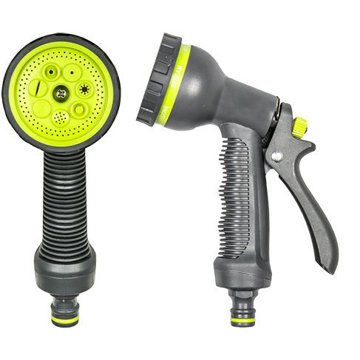 

BRADAS Zavlažovací pistole postřikovací 7 funkcí SOFT Lime LE-5102