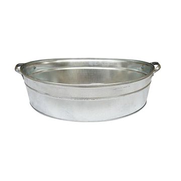 

J.A.D. TOOLS Nádoba pozinkovaná oválná, 120 l