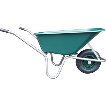 

J.A.D. TOOLS Zahradní kolečko Livex 100 l, zelené