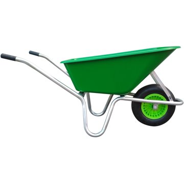 

J.A.D. TOOLS Zahradní kolečko Livex 100 l, sv. zelené
