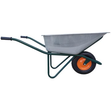 

J.A.D. TOOLS kolečko hospodářské 100 l, pozinkované, nafukovací kolo