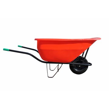 

J.A.D. TOOLS kolečko hospodářské 180 l,nafukovací kolo, červené
