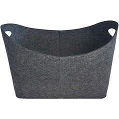 

J.A.D. TOOLS Koš na dřevo plsťový šedý 54 × 39 × 30 cm