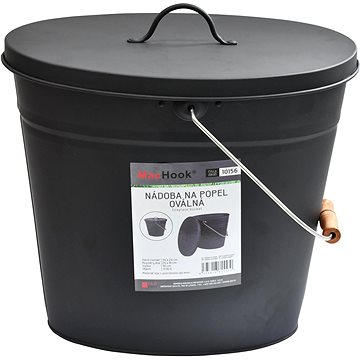 

J.A.D. TOOLS Nádoba na popel 13 litrů antracit