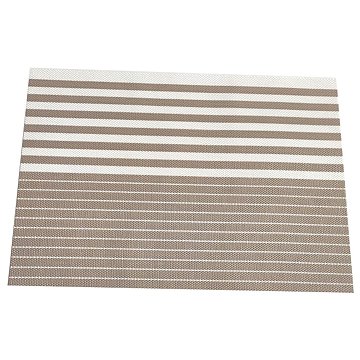 

Jahu Stripe Luxusní prostírání 30 × 45 cm, pruhy, béžové