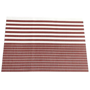 

Jahu Stripe Luxusní prostírání 30 × 45 cm, pruhy, bordó