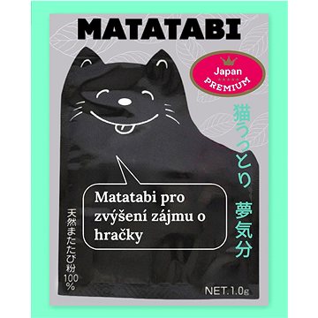 

Japan Premium Matatabi pro zvýšení zájmu o hračky, 1 g