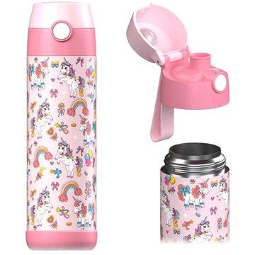 

Jarlson Dětská nerezová termoláhev MALI Unicorn 500 ml