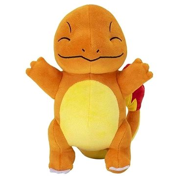 

Jazwares Pokémon plyšová hračka Charmander spokojený 20 cm