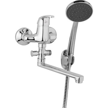 

JB Sanitary Slim Vanová nástěnná baterie bytové jádro, ramínko ploché 300 mm, A103111