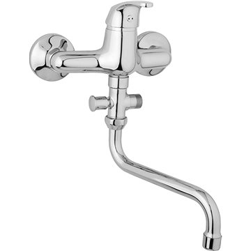 

JB Sanitary Slim Vanová nástěnná baterie bytové jádro, ramínko T 200 mm, A103630