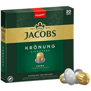 

Jacobs Kronung intenzita 6, 20 ks