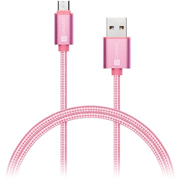 

CONNECT IT Wirez Premium Metallic micro USB 1m rose