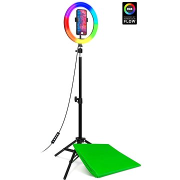 

CONNECT IT Streaming Box Selfie10Ring kruhové 10" RGB LED světlo