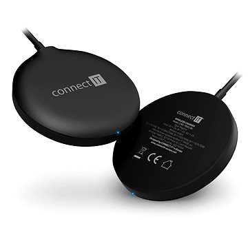 

Connect IT MagSafe Fast Charge bezdrátová nabíječka, černá