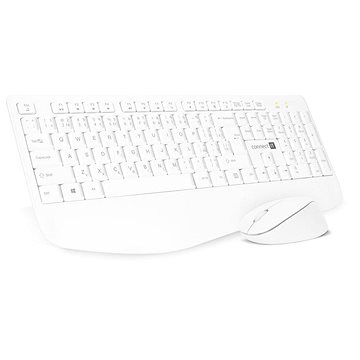 CONNECT IT CKM-7804-CS bílá - CZ/SK - Set klávesnice a myši