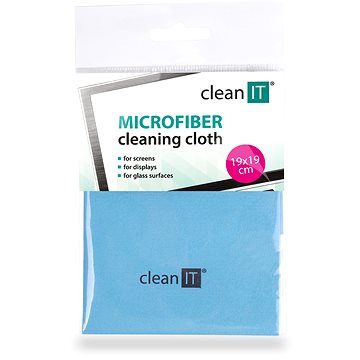 

CLEAN IT Čisticí utěrka z mikrovlákna, malá světle modrá
