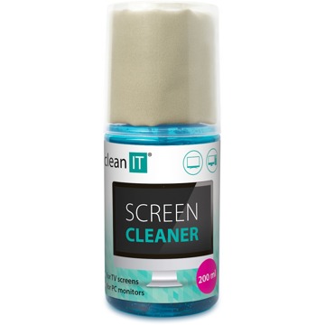 

CLEAN IT čistící roztok na obrazovky s utěrkou ve víčku, 200 ml
