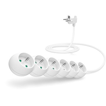 

CONNECT IT prodlužovací 230V, 6 zásuvek, 2m, bílý