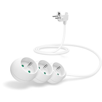 

CONNECT IT prodlužovací 230V, 3 zásuvky, 1,5m, bílý
