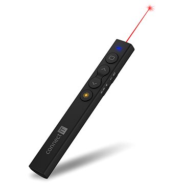 

CONNECT IT laserové ukazovátko (AAA baterie), černé