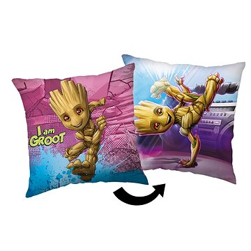 

Jerry Fabrics Polštářek Groot I am Groot 40 × 40 cm
