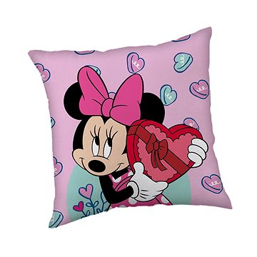 

Jerry Fabrics Polštářek Minnie Purple 40 × 40 cm